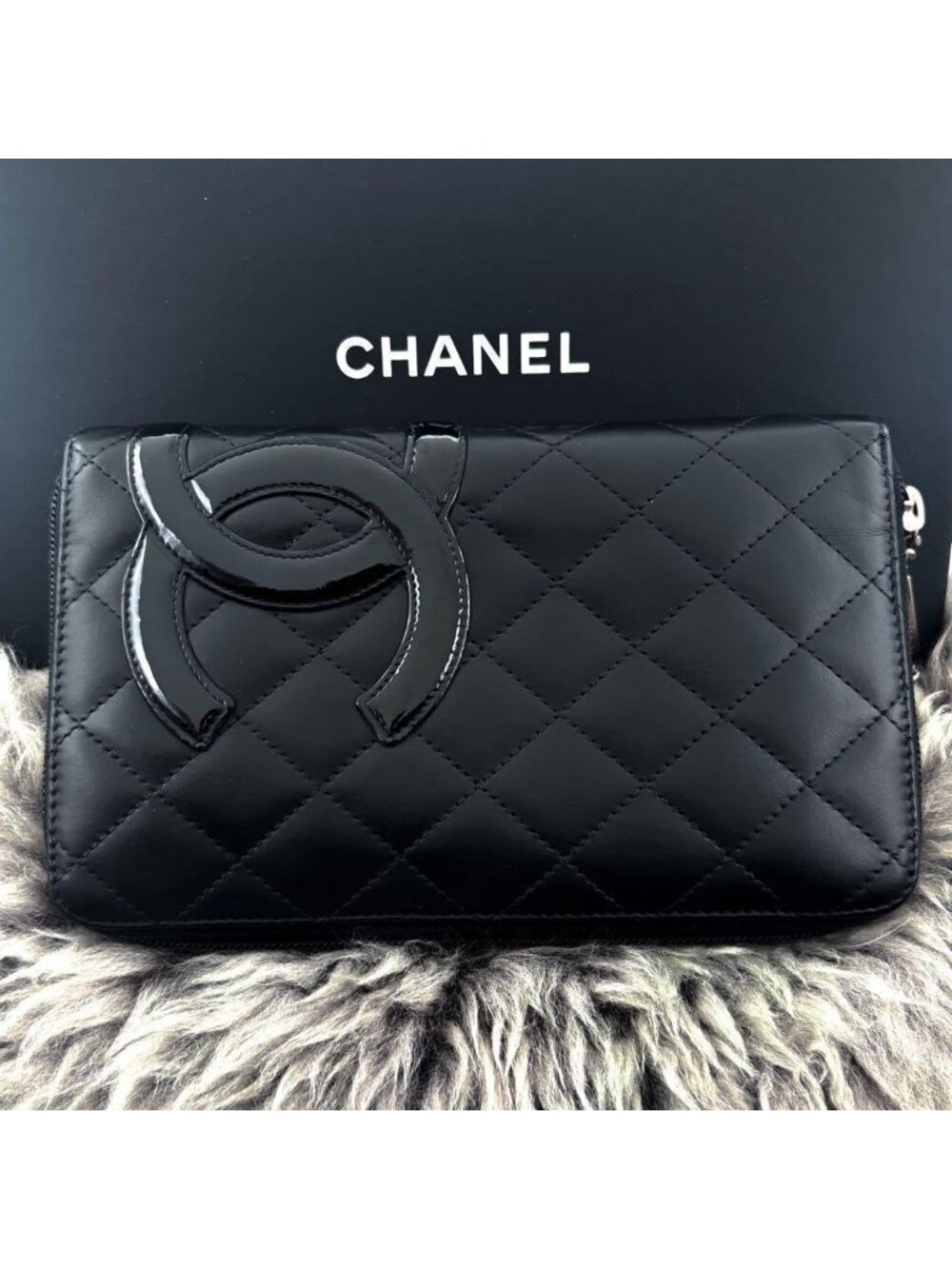 Chanel Wallet Cambon Zip Around Organizer
